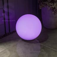 ShapeLights Indoor & Outdoor USB Solar Powered Mood Light - Sphere