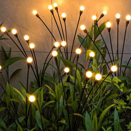 Solar LED Firefly Garden Lights