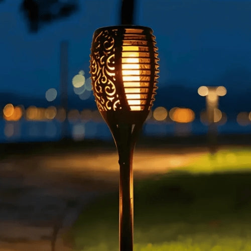 FireNight Solar Garden Torch – Outdoor Solar-Powered Light