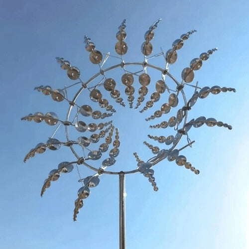 3D Magic Wind Spinner – Stainless Steel Garden Decor