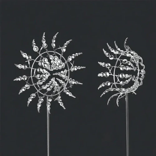 3D Magic Wind Spinner – Stainless Steel Garden Decor