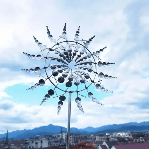 3D Magic Wind Spinner – Stainless Steel Garden Decor