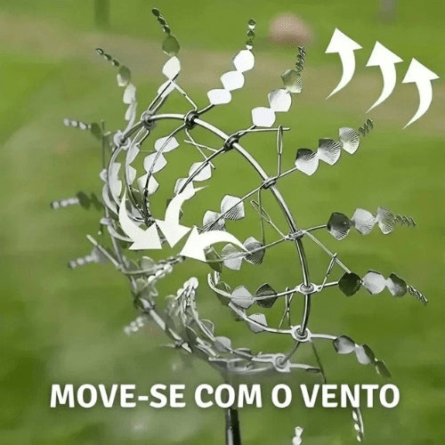 3D Magic Wind Spinner – Stainless Steel Garden Decor