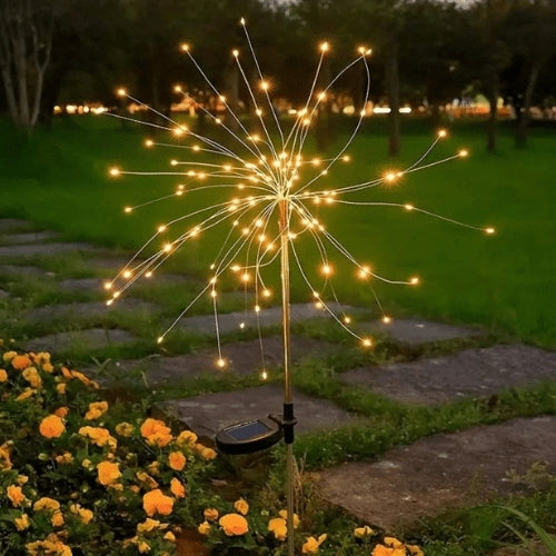 Solar Firework Garden Lights – Festive Outdoor LED Decoration