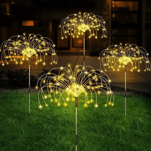 Solar Firework Garden Lights – Festive Outdoor LED Decoration