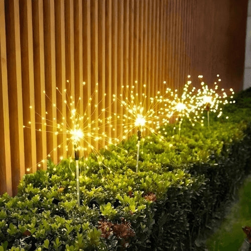 Solar Firework Garden Lights – Festive Outdoor LED Decoration