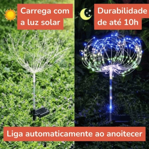Solar Firework Garden Lights – Festive Outdoor LED Decoration