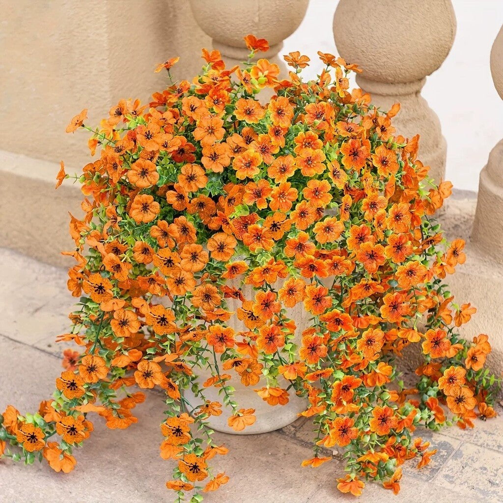 Lux Flora Premium Hanging Planter Set – 2 Pieces | UV Resistant