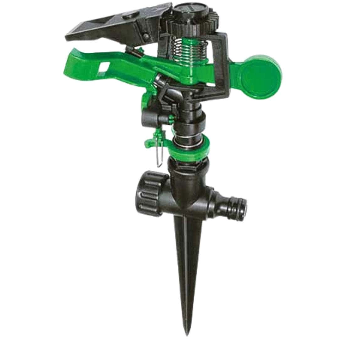 Sectorial Impulse Sprinkler for Garden Irrigation