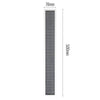Halo Rectangle Solar Wall Light Warm White and White 50cm