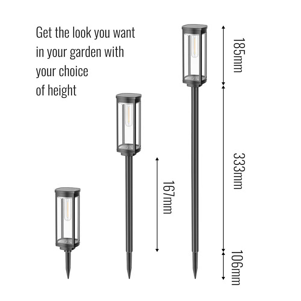 Lavenham Solar Garden Lights - 4 Pack