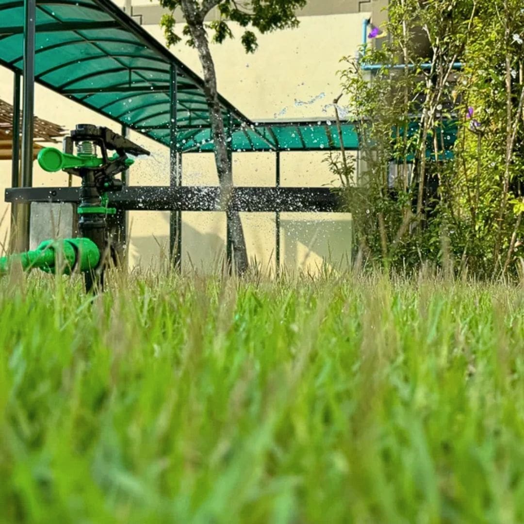 Sectorial Impulse Sprinkler for Garden Irrigation