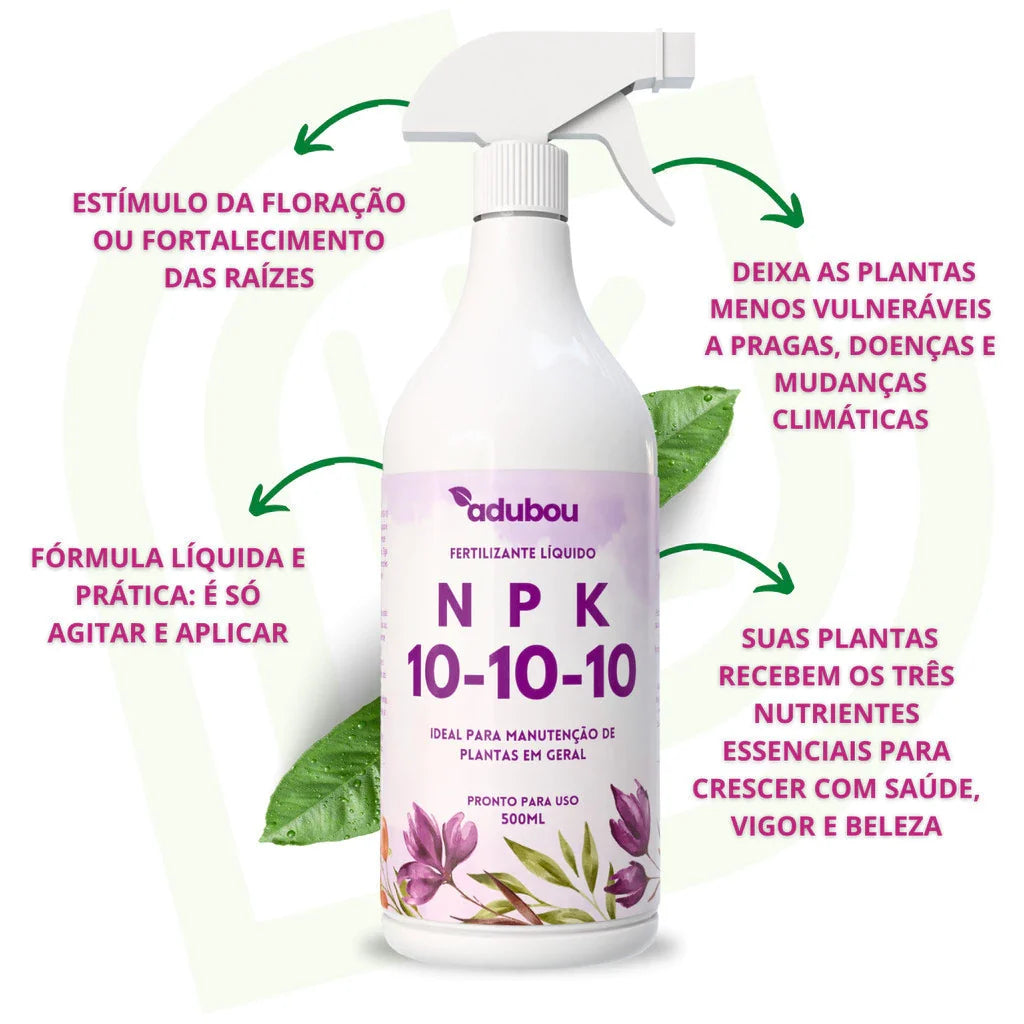 NPK 10-10-10 Garden Fertiliser 500ml – Fast Results