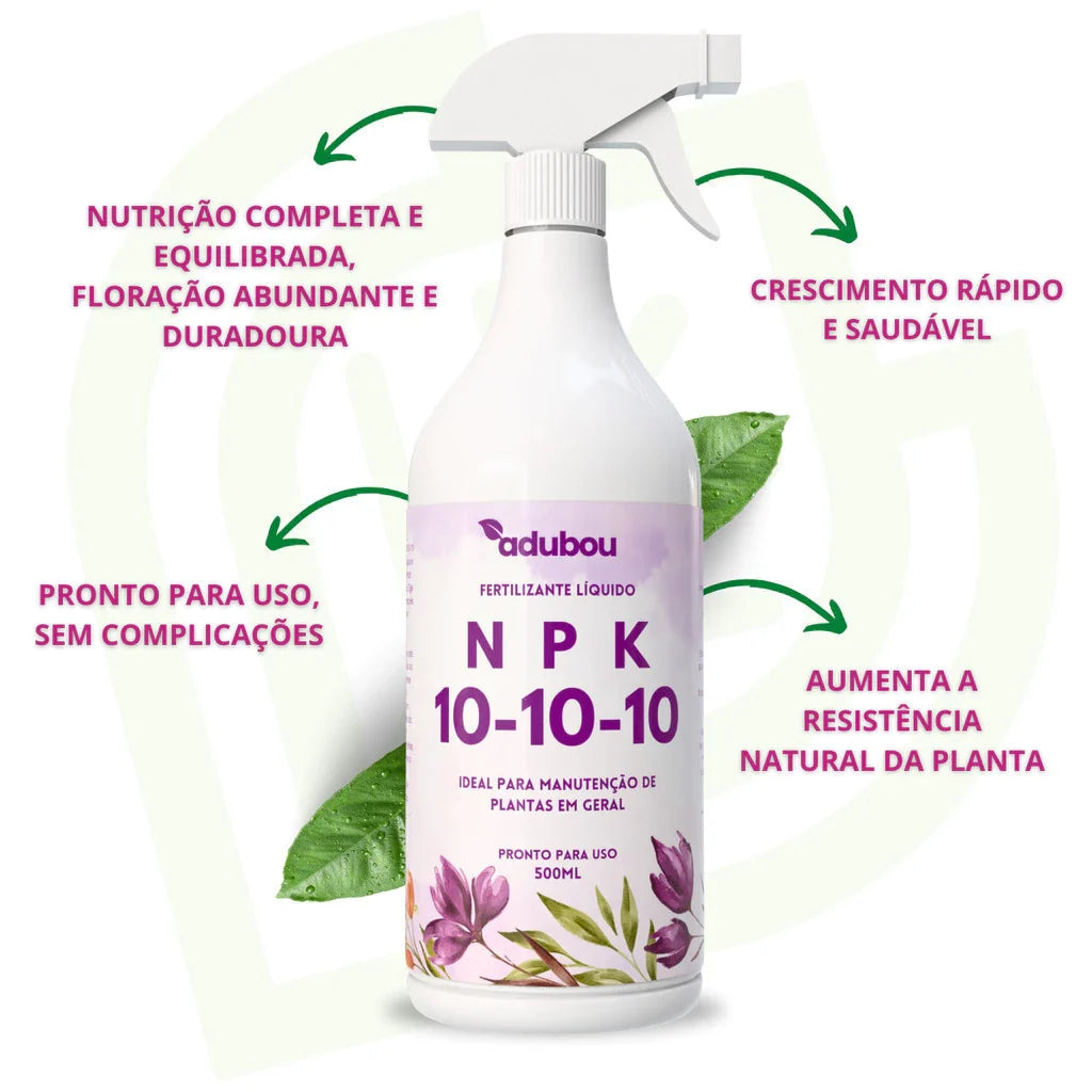 NPK 10-10-10 Garden Fertiliser 500ml – Fast Results